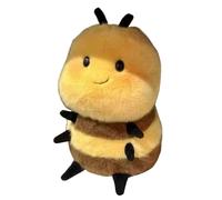 Générique Bee Plush, Chubby Smiling Plush Doll, Collectible Realistic Figure, Soft Sleeping Companion for Kids Boys Girls, Bedroom Nursery Sofa Car Decor, Baby Shower Or Birthday