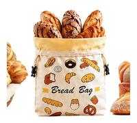 Générique Beeswax Bread Bag - Reusable Loaf Preservation Pouch