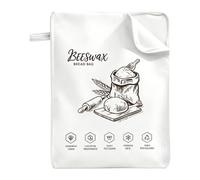 Générique Beeswax Bread Bag Reusable Zippered Sourdough Storage Bag | Food Grade & Freezer Safe - Keeps Artisan Bread Fresh Longer at Home, Kitchen, Camping or Café