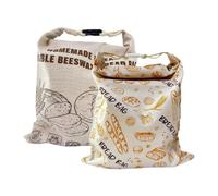 Générique Beeswax Sourdough Bread Bags - Homemade 2-Piece Pouch