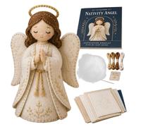 Générique Beginner Quilting Kit - Christian Hand Art, Crafting Set Tool, Religious Creative Project, Skill Building Accessory | Educational Learning Bundle, Engineered For Travel Workshop School