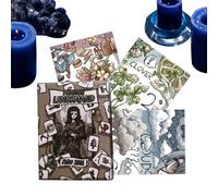 Générique Beginner Tarot Deck, Paper 3.46 inch - Oracle Cards for Beginners with 42 Desktop Toy Cards, Portable Interesting Oracle Divination Entertainment | Love Oraсle Çards Healing Oraсle Çards