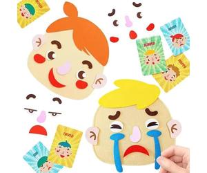 Générique Behavioral Refinement Hub - Making Faces Kit for Deployment | Reinforced Textile Chassis with Recognition Logic, High Contrast Feature Hardware & Alignment Strips for Parks, Cars and Ou