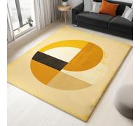 Générique Beige Tapis Salon Minimaliste Abstrait Bohème Modèle 80 x 150 cm Lavable en Machine Super Doux et Antidérapant Tapis Décoratif Salon Doux Poil Court pour Chambre Adulte, Salle à Manger