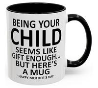 Générique Being Your Son In Law Seems Like Gift Enough Funny Coffee Mug, 11oz Accent Coffee Mug, One-piece Customization Available (1PC,E)