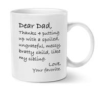 Générique Being Your Son In Law Seems Like Gift Enough Funny Coffee Mug, 11oz Accent Coffee Mug, One-piece Customization Available (1PC,G)