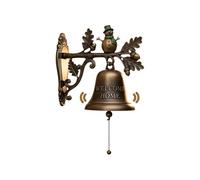 Générique Bells | Yard Welcome Bell | Santa Claus Reindeer Bells Add A Touch of Elegance to Your Gardewman for Outdoor Yard Farmhouse Home Holiday Season Display
