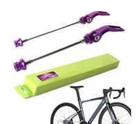 Générique Béloche À Libération Rapide - Axes en Paire 14,5 Cm + Arrière 18 Cm | Brochettes en Acier Et en Aluminium, Route De Vélo De Montagne Montée À Roue VTT, Installation Facile À Coup Sûr, Ve
