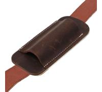 Générique Belt Carrying Leather, Knife Sheath Holder, Vintage Case with Strap, Handmade Protective Gear, Easy to Use Outdoor, Premium Quality Accessories, Men Gift Christmas 4.65x2.24 inches