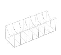 Générique Belt Organizer - Smart Compartment Design, Belt Organizer Acrylic, Bellt Storage Holder Display Case | Clear Display Case, Drawer Accessories, Multi-Purpose Tie Rack For Women Men