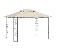 Générique Belvédère 4x3x2,7 m Crème 160 g/m²,Auvents & abris,20.5KG-313915