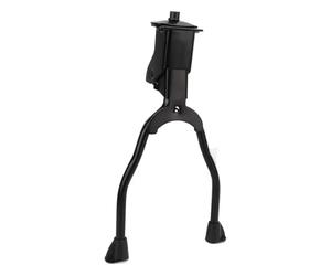 Générique Béquille de vélo Pliable en Acier Inoxydable, Support Central à Double Jambe for vélos Route Montagne, intermédiaire Durable