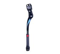 Générique Béquille de vélo, Support stationnement, Montagne, béquille latérale, attelle Pied 24 à 29 Pouces, réglable 34 41cm(Black Blue)