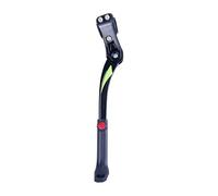 Générique Béquille de vélo, Support stationnement, Montagne, béquille latérale, attelle Pied 24 à 29 Pouces, réglable 34 41cm(Black Green)