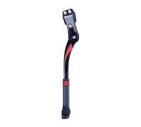 Générique Béquille de vélo, Support stationnement, Montagne, béquille latérale, attelle Pied 24 à 29 Pouces, réglable 34 41cm(Black Red)