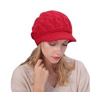 Générique Béret Bleu Homme Séchage des Cheveux Microfibre Fibre Velours Extra Long Bain Cheveux Serviette Wrap Cheveux Secs Chapeau Sèche Turban Casquette Fraise (RD2, One Size)