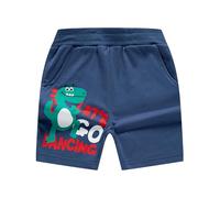 Générique Bermuda Enfant, Short décontracté garçon Style coréen Motif Dinosaure pour Sports Plein air vêtement été Enfant Actif idéal Usage Quotidien -