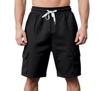 Générique Bermuda Femme Short Cargo Homme Taille Elastique Outdoor DéContract Shorts Et Bermudas Travail Bermuda Chantier Short Cargo été Léger Pantalon Court Randonnée Baggy De Travail Homme Baggy