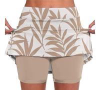Générique Bermuda Femme,Votre Compte,avec Poches Sport Décontracté Jupe Couleur Unie Grande Taille Short Taille Moyenne Pantalons- La Randonnée, La Course Pas Cher