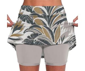 Générique Bermuda Femme,Votre Compte Mon Panier,avec Poches Sport Décontracté Jupe Couleur Unie Grande Taille Short Taille Moyenne Pantalons- La Randonnée, La Course Pas Cher