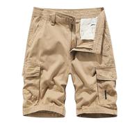 Générique Bermuda Homme Cargo, Pantalon Cargo Homme Décontracté Confortable Léger Respirant pour Sortie Quotidienne et Activités Extérieures en Saison Estivale