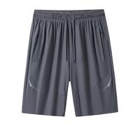 Générique Bermuda Homme Taille 40 Bermuda Compression Kaki Marine Caleçon Intégré Eponge Pyja Cuisse Streetwear Décontractée Double Volleyball Revers Assorti UV Serrage Tie Wakeboard