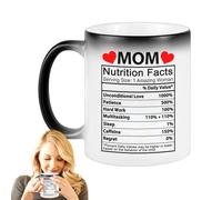 Générique Best Mom Ever Color Changing Coffee Mug - Ceramic Heat Sensitive Cup, 9.5x8cm - Mother's Days Birthday For Mum Gran Nan