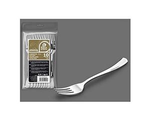 Générique Best Products - 10 FOURCHETTES Argent 18.50CM