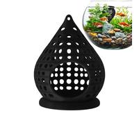 Générique Betta Fish Hammock,Cone-Shaped Shelter Aquarium Decor - Aquarium Fish Cave Hammock Toys,for Corydora Catfish Clown Crab Dwarf Shrimp Breeding Feeding Play