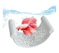 Générique Betta Hammock, 3.15×1.69×1.85 inches Floating Betta Bed for Aquarium Decoration, Small with Soft Comfortable Design for Rest Sleeping Playing Shrimp Guppy Habitat Enrichment