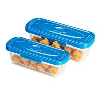 Générique Better Breader Shaker Bowl, Batter Bowls With Lids, 2-pack Fish Batter Shaker & Breading Shakers, 2 Piece Multifunctional Kitchen Gadgets For Chicken Wings Onion Rings Vegetables Restaurant