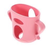 Générique Biberon Pour Bébé Avec Poignée Facile À Saisir Et Col Large Pour Nouveau-nés, Accessoire De Biberon Antidérapant, Poignée Pour Bouteilles De Lait Et D'eau