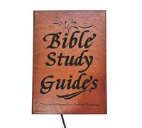 Générique Bible Study Guide, Christian Notebook, 21.4x14.8x1.1cm/8.43x5.83x0.43 inches Devotional Planner Journal for Daily Faith, Scripture Reflection, Teens, Men, Women, Couples, Catholic Girls