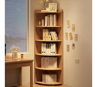 Générique Bibliothèque indépendante de la bibliothèque d'angle avec étagères Ouvertes, Organisateur de Services publics pour Chambre, Salle de Bain, Petits espaces