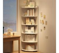Générique Bibliothèque indépendante de la bibliothèque d'angle avec étagères Ouvertes, Organisateur de Services publics pour Chambre, Salle de Bain, Petits espaces