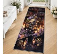 Générique Bibliothèque Magique Tapis de Couloir Gothique Sorcière