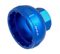 Générique Bicycle Bottom Bracket Socket - Installation Wrench | Bike Crank Removal Tool | Aluminum Alloy BB Tool for Bearing Cassette Pedal Mountain Cycling Road Biking Repair