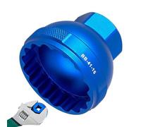 Générique Bicycle Bottom Bracket Socket - Installation Wrench | Bike Crank Removal Tool | Aluminum Alloy BB Tool for Bearing Cassette Pedal Mountain Cycling Road Biking Repair