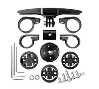 Générique Bicycle Computer Mount Bracket,Bicycle Front Mount Holder Set - Action Camera Holder Stand, Convenient to Use, Practical Bike Accessories for Camera, Flashlight, Headlight