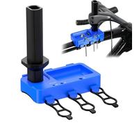 Générique Bicycle Head Tube Stand, Precision Tight Fit Repair Tool Set Kit, for Workshop Home Garage Use Area, Size 15.2x13x7cm Virtual Screw Holder System Bike Maintenance Mechanic Craft Tool