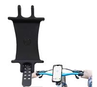 Générique Bicycle Phone Holder Mount, Bicycle with 360° Rotation, Adjustable Soft Silicone Shock Absorption, Universal Accessories for Scooters