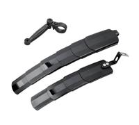 Générique Bicycle Set - Telescopic Front Rear Mudguard Pair, Lightweight Commuting Protector, Road Travel Accessory | Ideal for Mountain Urban Touring Trail Riding