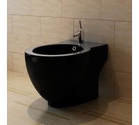 Générique Bidet Rond à Poser en céramique sanitaire Noir,Quincaillerie, Plomberie, Équipements sanitaires, Toilettes & bidets, Bidets, Noir (Poids 21KG)