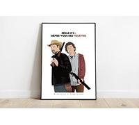 Générique Bienvenue à Zombieland - Affiche - Poster - Impression (Règle N°3, 50 * 67cm)