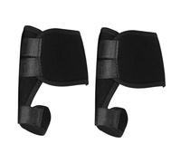 Générique Big Toe Splint pour les orteils brisés, attelle à gros orteil cassé - Fracture Big Toe Protector - Ensemble de 2 curl hallux lissener, gardien de pied foulé réglable pour femmes hommes