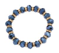 Générique Bijoux Breloques Couple Bracelet Bracelet Anneaux Women Bracelet Jewelry Messages Acier Anneaux (Black, One Size)