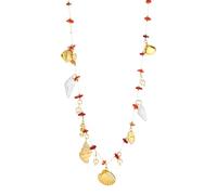Générique Bijoux de taille en métal robuste avec pierres précieuses naturelles pour les fêtes à la et les sources chaudes, chaîne de corps en pierre naturelle