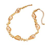 Générique Bijoux en pierre élaborés, chaîne à paillettes modifiables, forme incohérente, breloque étoile, décontracté à la fête, ajout de sentiment, modèle de décoration, chaîne