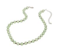 Générique Bijoux minimalistes en perles de verre Collier multicouche polyvalent Cravate élégante avec finition polie pour tenue de tous les jours Chaîne de clavicule en perles de verre réglable