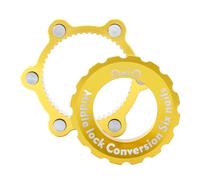Générique Bike Center Lock Adapter - 54 X 44mm 6 Bolt Universal Gear | Disc Brake Rotor Adapter for Camping Outdoor Indoor Work Travel Survival Hiking Driveway Riding Commuting